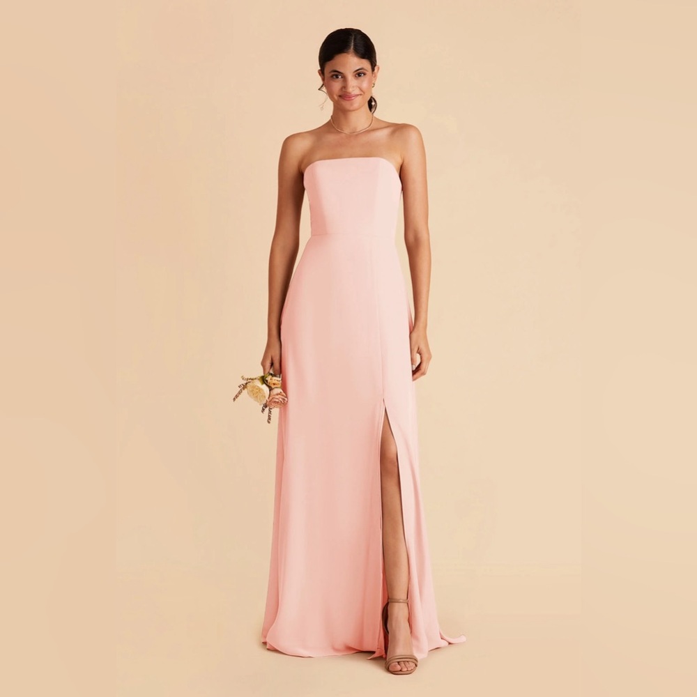 Birdy Grey Chris Dress in Chiffon Blush Pink